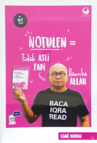 Image of NOTULEN=TIDAK ASLI TAPI HAMBA ALLAH